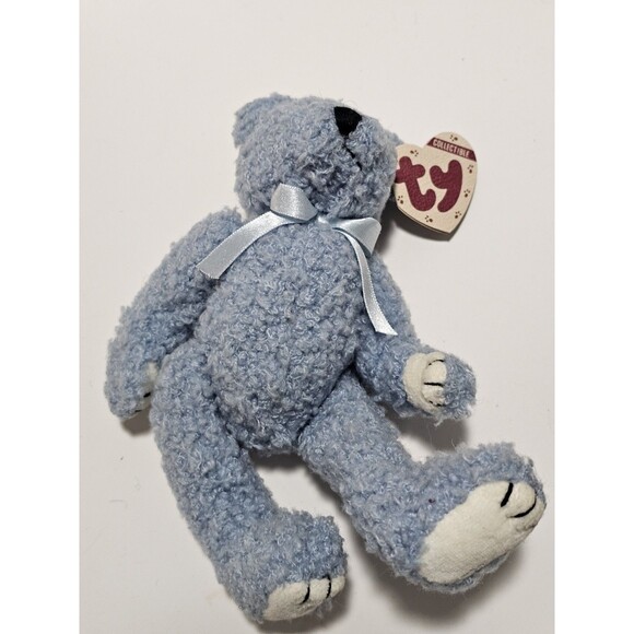 Vintage Ty Beanie Baby Attic Treasures Bear Plushies 8" Stuffed Animal Lot of 6 - Picture 8 of 14